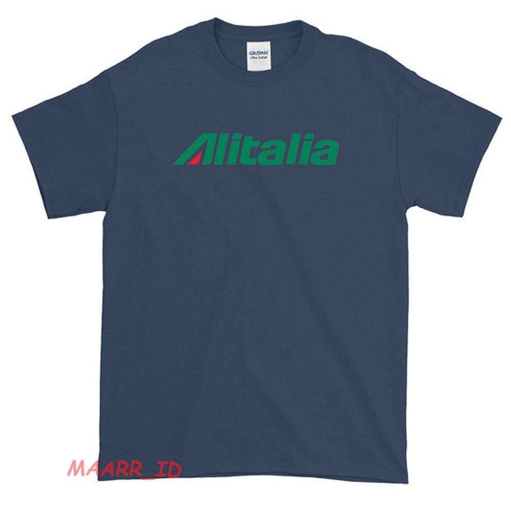 

New Alitalia Logo American Funny T Shirt USA size S-XXL Unisex T-Shirt XXXXL