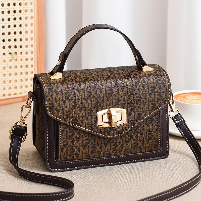 

Роскошная брендовая дизайнерская женская сумка из высококачественной кожи, сумка через плечо, модная многофункциональная маленькая квадратная сумка