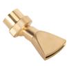 Fountain Nozzle Brass G3/4 Female Thread 25mm Narrow Fan Shaped Pond Sprinkler for Garden Pond