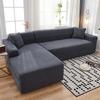 Dicker Sofabezug, bedruckt, elastisch, für Wohnzimmer, Ecksofa, L-Form, Couchbezug, Heimdekoration, 1/2/3/4-Sitzer
