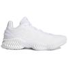 Adidas Pro Bounce 2018 Low Sports Comfort Shock Absorption Non-Slip Low-Top Basketball Shoes Men Sneakers White FW0903