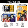 Anime S-Samurai C-Champloo Floor Mat Soft Non Slip for Entry Door Bathroom Indoor Home Decorative Carpet