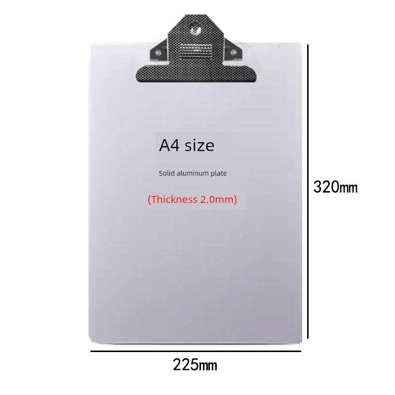 A4a5 Metal Solid Bill Writing Board