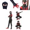 Costume Respirant et Extensible d'Araignée Miles Morales pour Enfants et Adultes