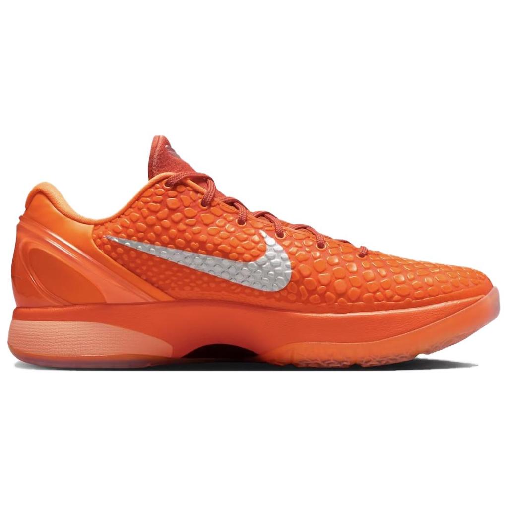 Nike Zoom Kobe 6 Protro Total Orange Unisexové tenisky Metalicko-stříbrná Kosmická hlína IH1871-800