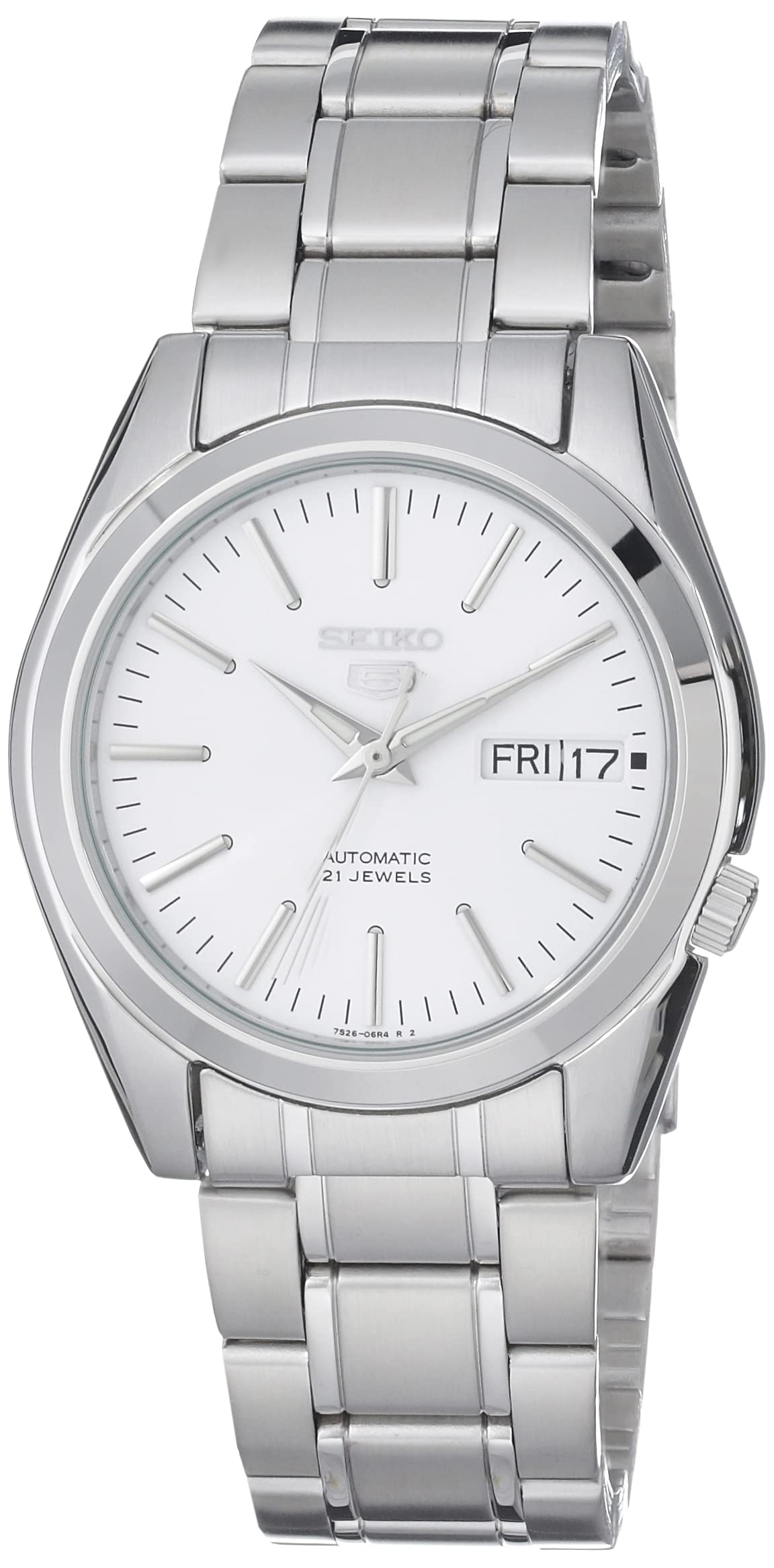 

[Seiko] SEIKO 5 Наручные часы Автоматический завод Модель для зарубежного рынка Белый SNKL41K1 Мужские [Импортные]