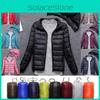 Women's Ultralight Packable Hooded Puffer Down Jacket With Detachable Hat