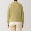 MUJI Andes Wool Mock Neck Light Size BA1P6A4A Women's Sweater, Yellow, L,