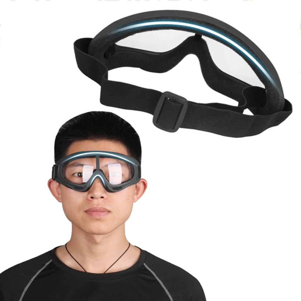 Safety Goggles Protective Eyewear for n Laboratory Clear Lens Goggles with Adjustable Headband Scratchproof