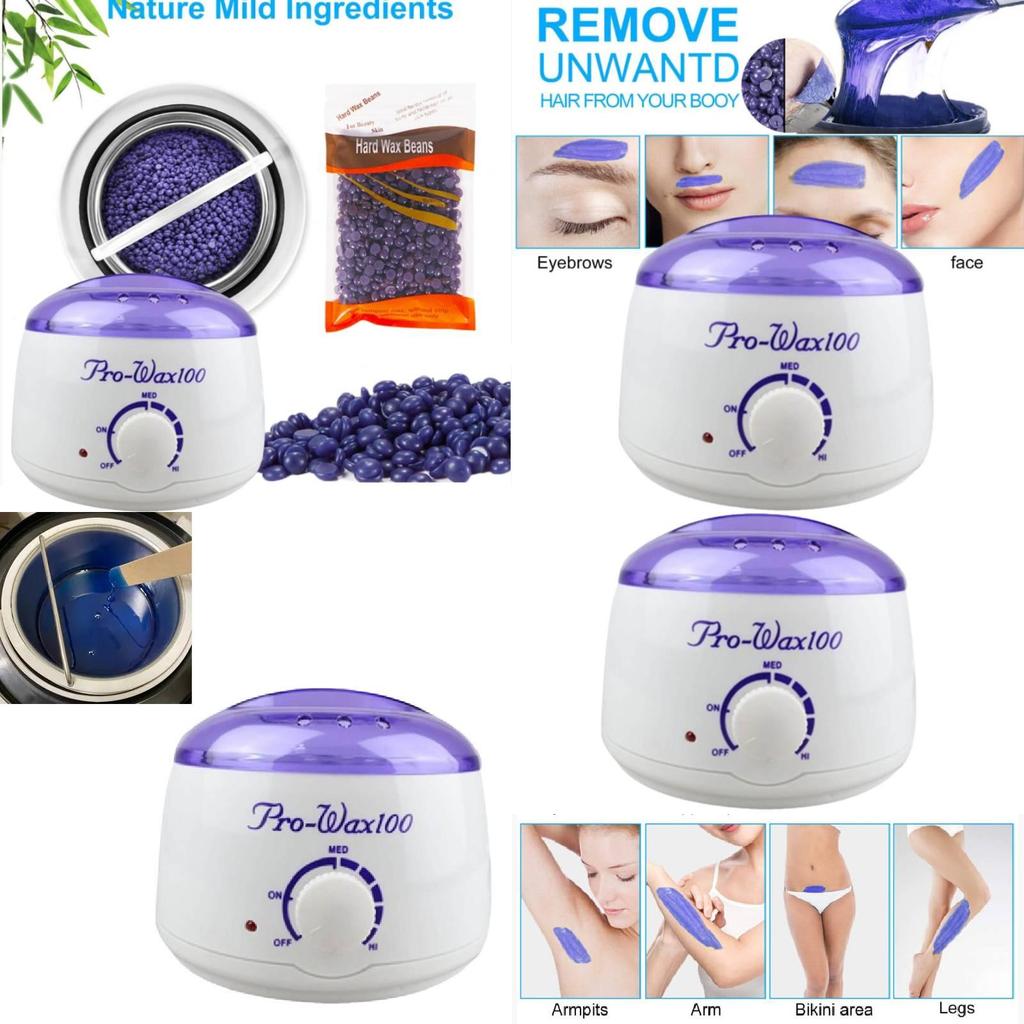 High-quality Abs Material Wax Melter Pot For Painless Full Body Hair Removal