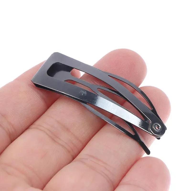 10 Pieces Metal Hair Clips Snap Barrettes Women'S Hair Styling Tools Side-Parted Hair Clips As Hair Decoration