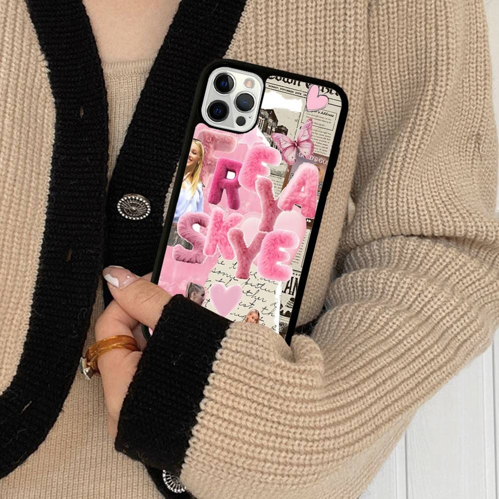 Sängerin F-Freya Skye Handyhülle Für IPhone 17 16 Pro Max 11 12 13 14 15 Harte PC+TPU Halterung Rückseite
