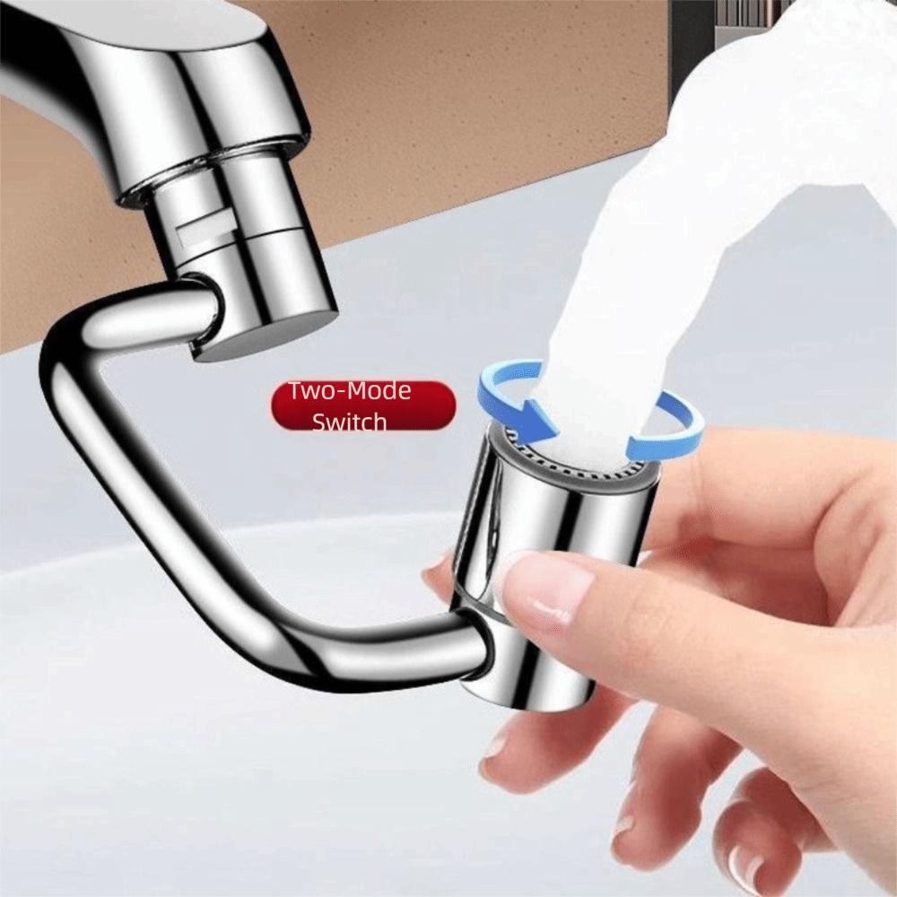 Zinc Zinc Alloy Faucet Extender Silver Faucet Nozzle Adapter Practical Faucet Sprayer Head  Bathroom