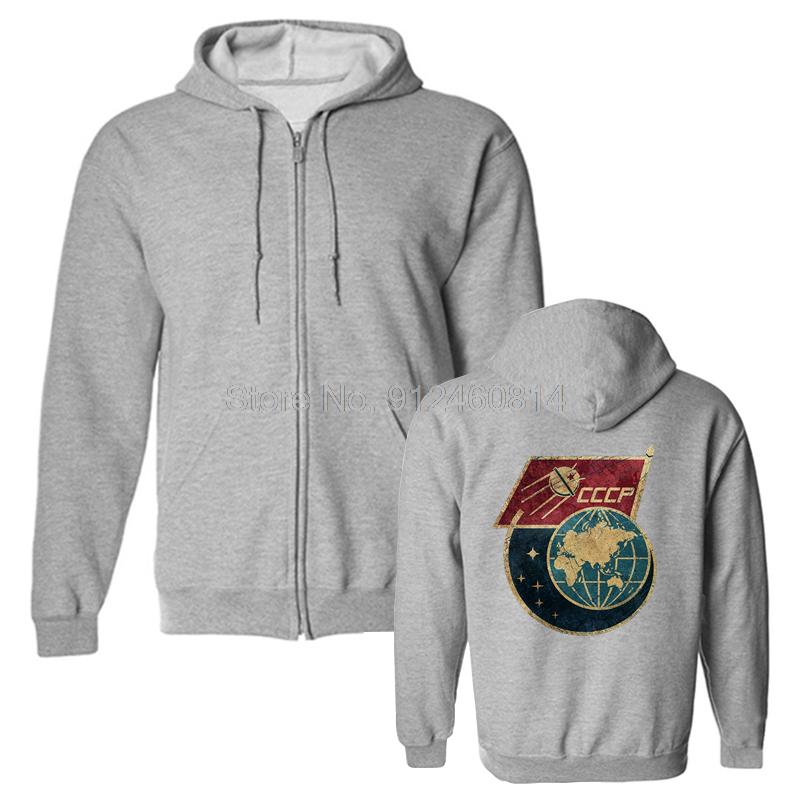 CCCP Original Russian Space USSR hoodie Classic Fashion Men Fleece Hoodies Hip Hop Hooded Sweatshirt Streetwear Harajuku