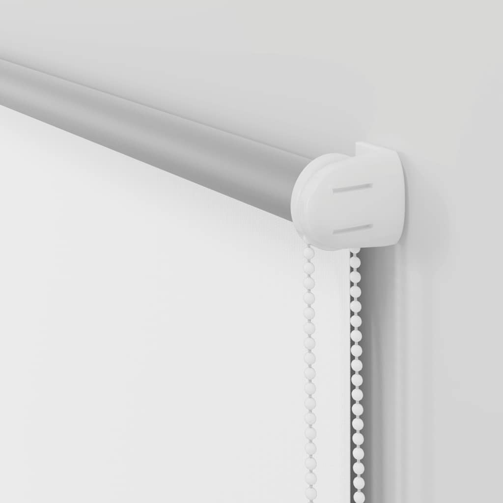 Blackout Roller Blind White 65x210 cm Fabric Width 60.7 cm Polyester