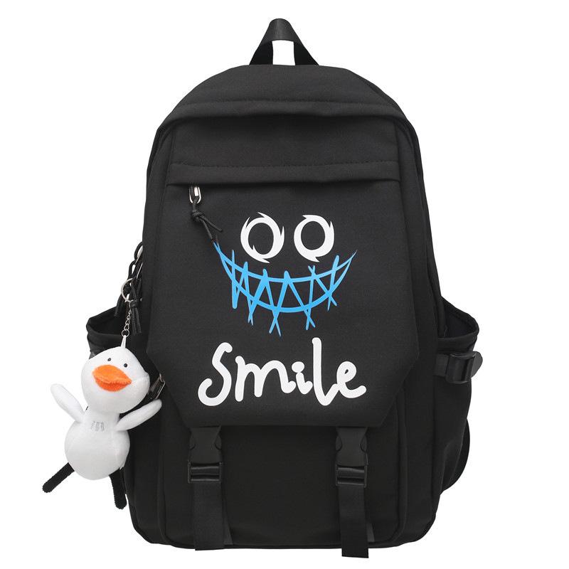 Trendy Harajuku Style Large Capacity Backpack for High School and College Students