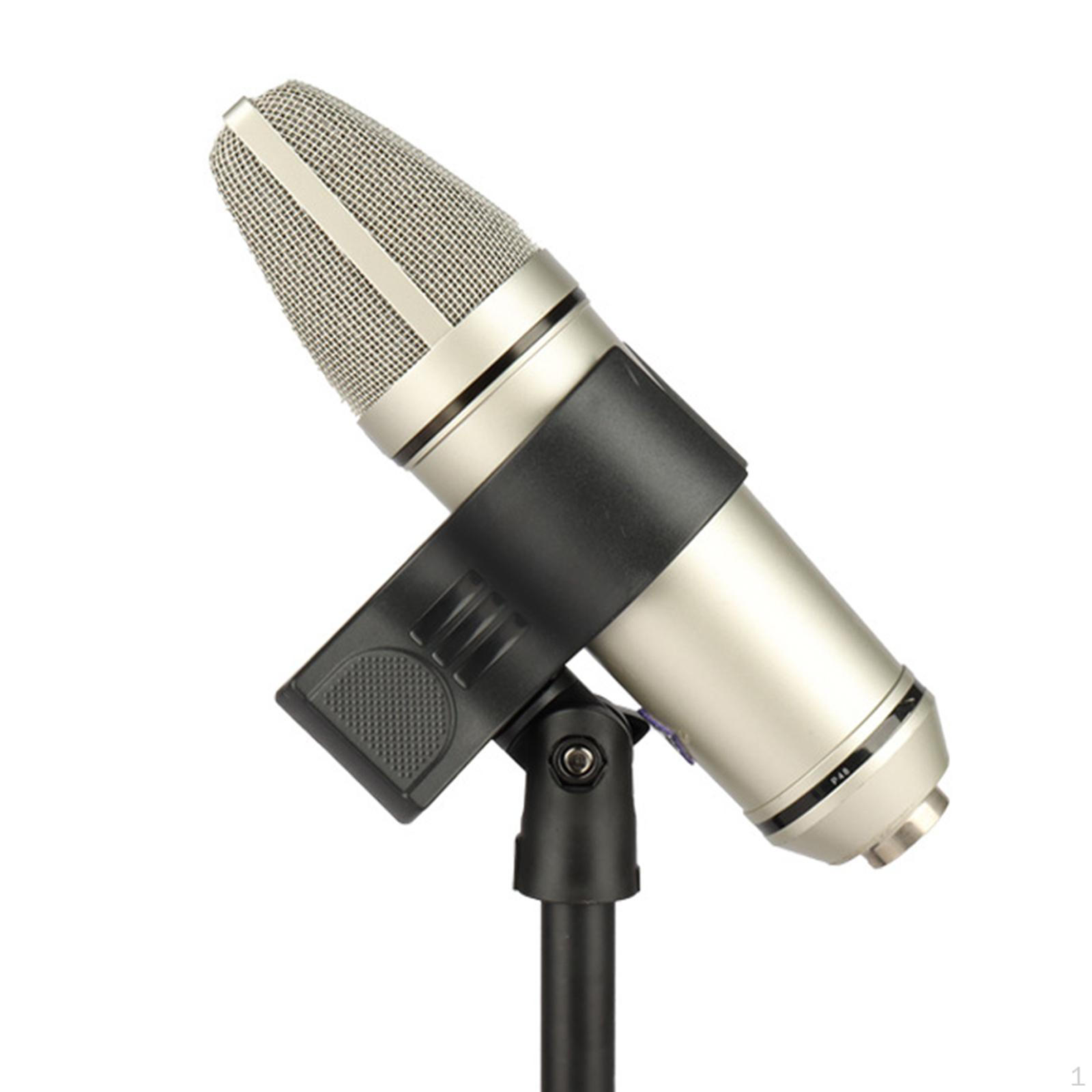 

2 шт. Держатель Клипсы Аксессуары Диаметр 32-65мм Портативный, Прямая Замена, Запасная Часть Микрофонный Зажим