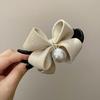Elegant Bow Hair Clip - Large High-End Headdress for Women