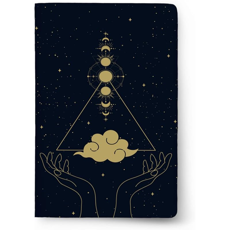 Factor Notes A5 Notebook: Ruled | 90 Gsm | 160 Pages (Celestial)