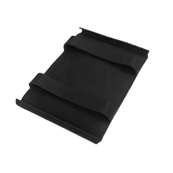 

Жаростійкі кухонні щипці-захват для гарячих страв, багатоцільовий інструмент для різання, підйому, силіконова тарілка, кухонний інструмент чорний