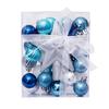 30 stk/sett Julekulekuler Anheng Juletre Hengende Ornament Stjerne Topp Noel Navidad Dekorasjon til Hjemmet Nyttårsgave