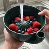3D Printed Swirl Berry Washing Drain Bowl Large Capacity Berry Strainer Basket  Food Preparation