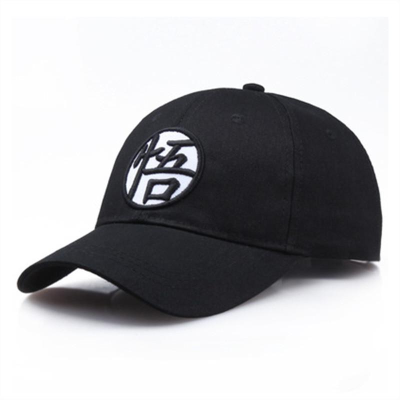 Dragon Ball Baseball Cap With Embroidered Cotton Material Sun Protection For Adults