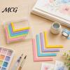 Framing Spacer Ruler Set Paper Crafting Alignment Guides with Storage Case, 5 Pcs Color-Coded L-Shaped Engraved Size Markings Spacers Tabs for