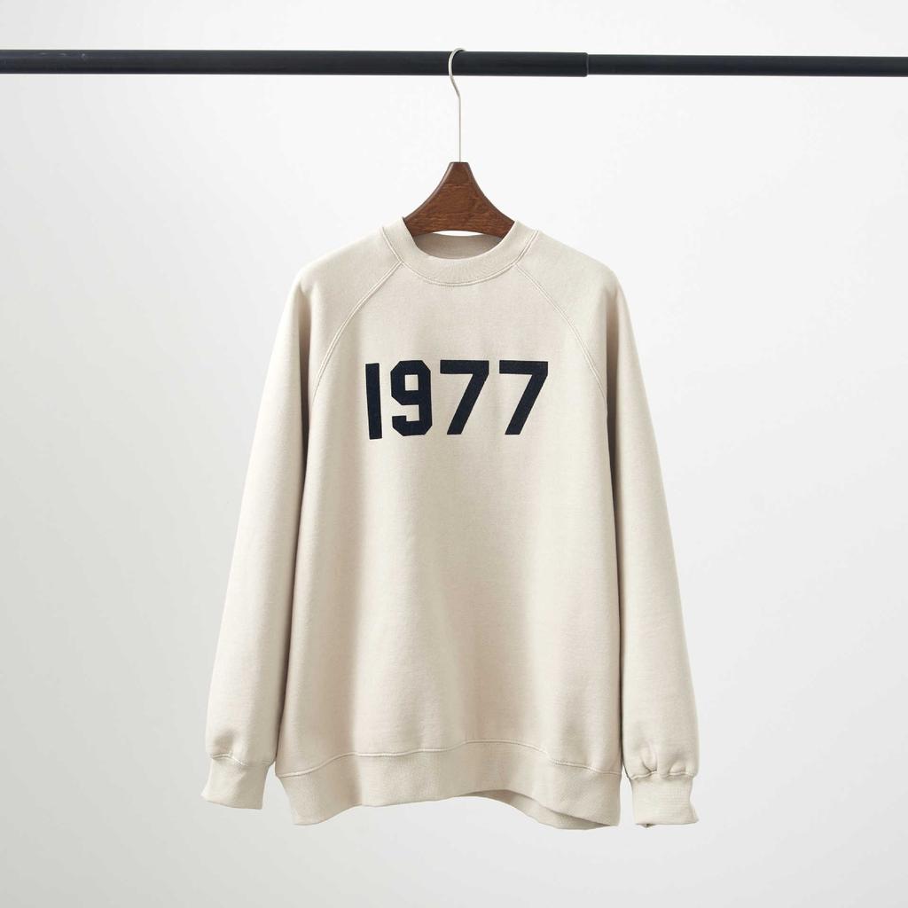 Thin Pile Digital Flock Crew-neck Hoodie
