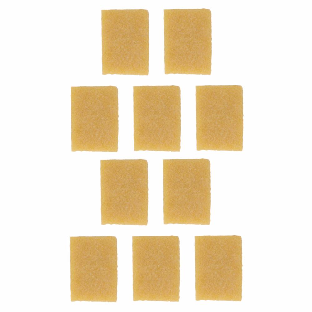 10pcs Natural Rubber Adhesive Remover Quadrate Manual Cleaning Tool Residue Eraser Discs Cleaning