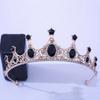 Accessori per Capelli da Sposa Barocco Strass Cristallo Corona Tiara Corona da Sposa Copricapo Corona da Festa Gioielli per Capelli da Sposa Tiare