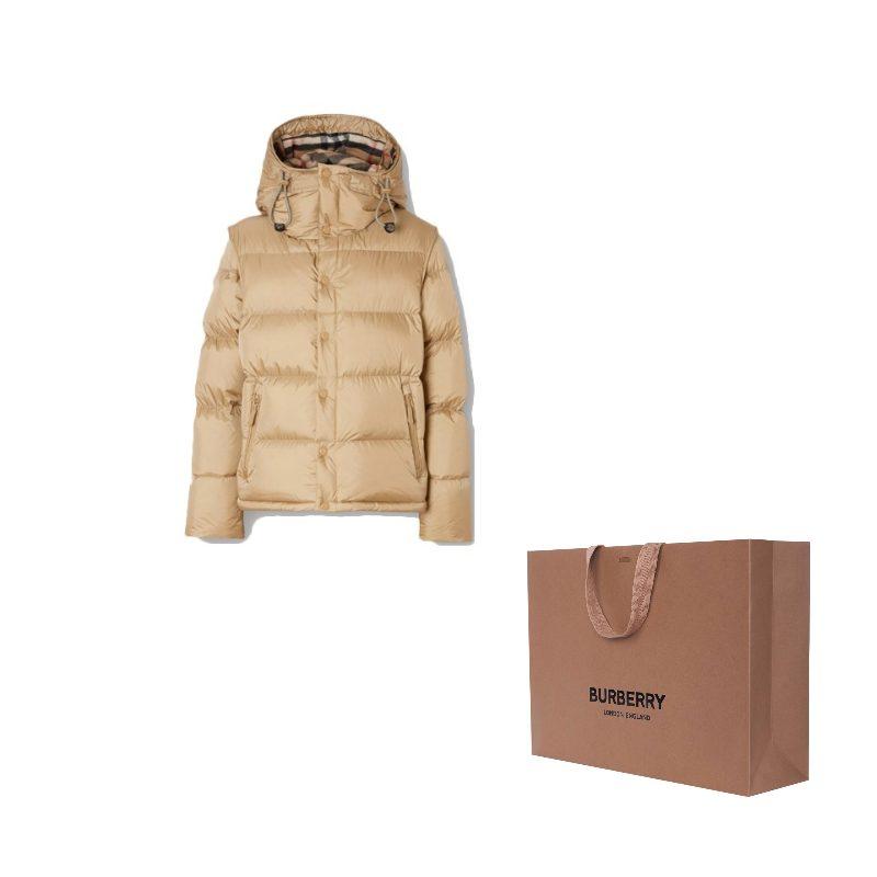 Burberry FW19 Down Jacket Men's Honey 80211831