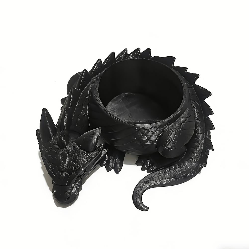 3D Printed Dragon Succulents Planter Plants Pot Indoor Garden Desktop Planter Pot Decorative Flower Container for Home Office