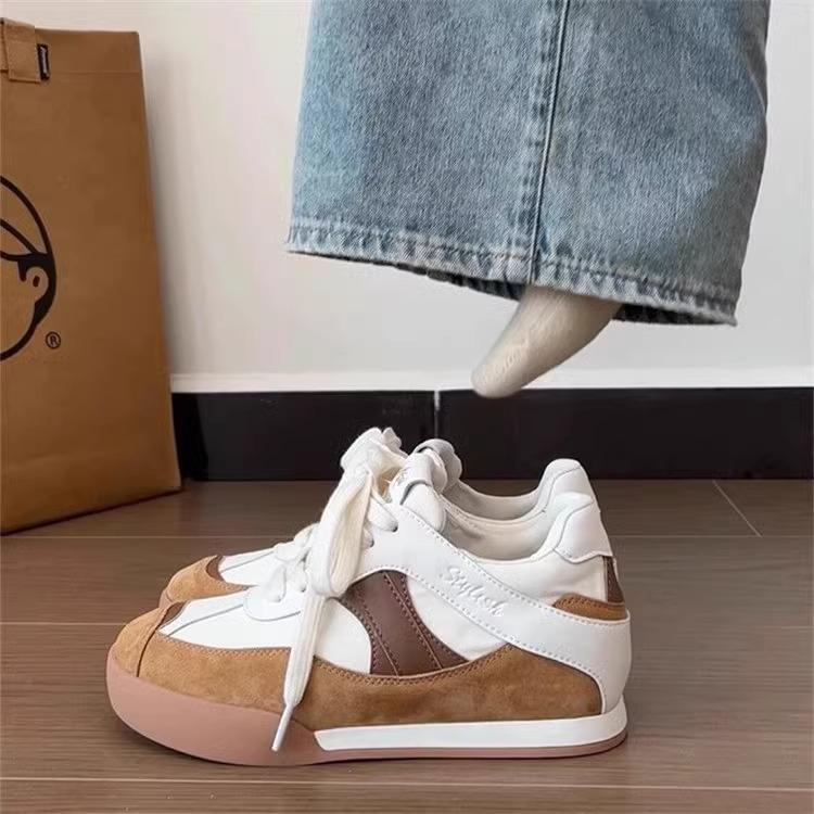 

Женские кроссовки новая весенне-летняя платформа немецкие тренировочные туфли Waffle Forrest Gump туфли с круглым носком туфли на доске повседневные парусиновые туфли 40 хаки