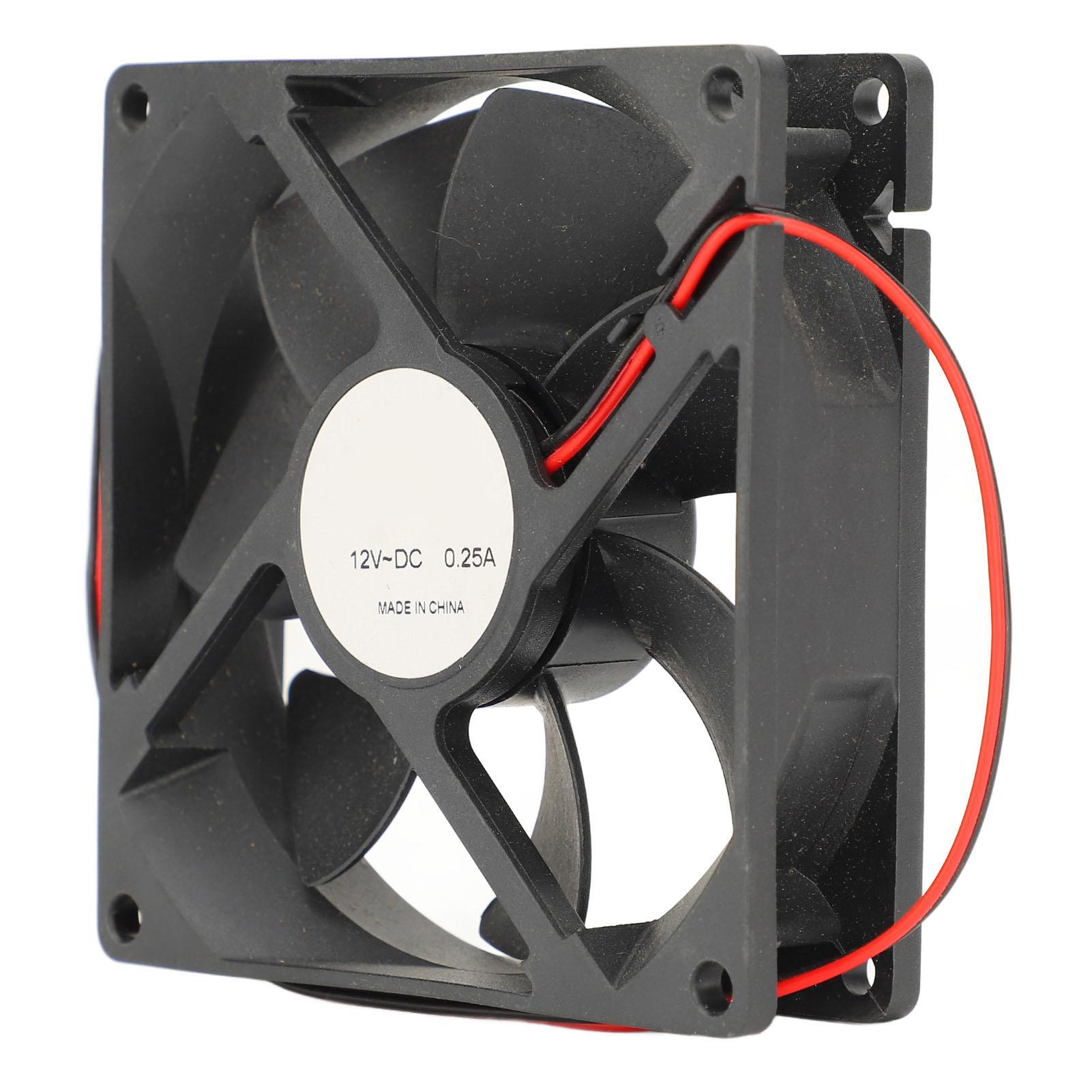 

Dual Ball Bearing Fan 4in DC12V 3000RPM Exhaust Blower Fume Smoke Extractor 90mm for DIY Soldering