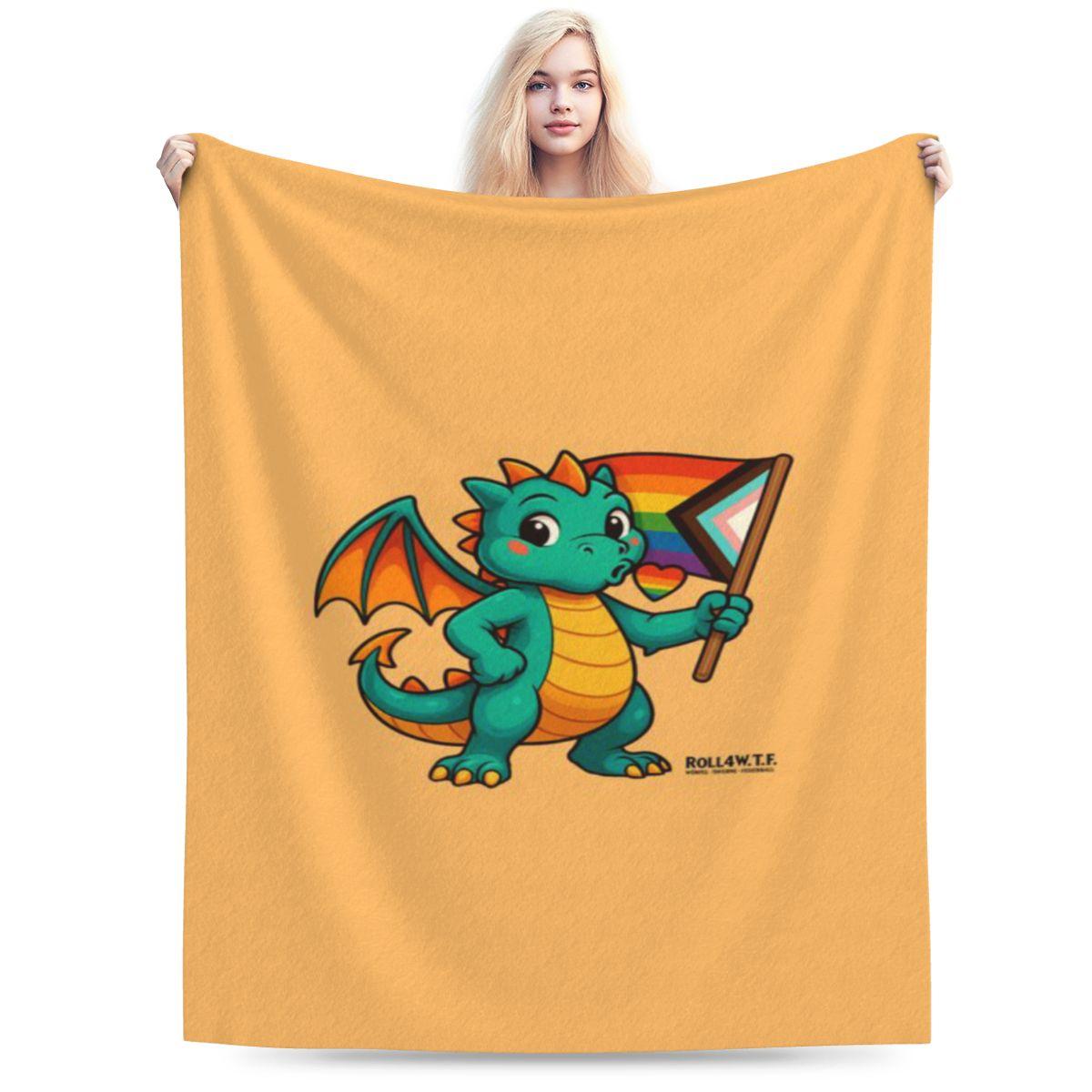 Roll4Pride Personalized Soft Gift An UltraSoft Micro Fleece Blanket 75x100cm