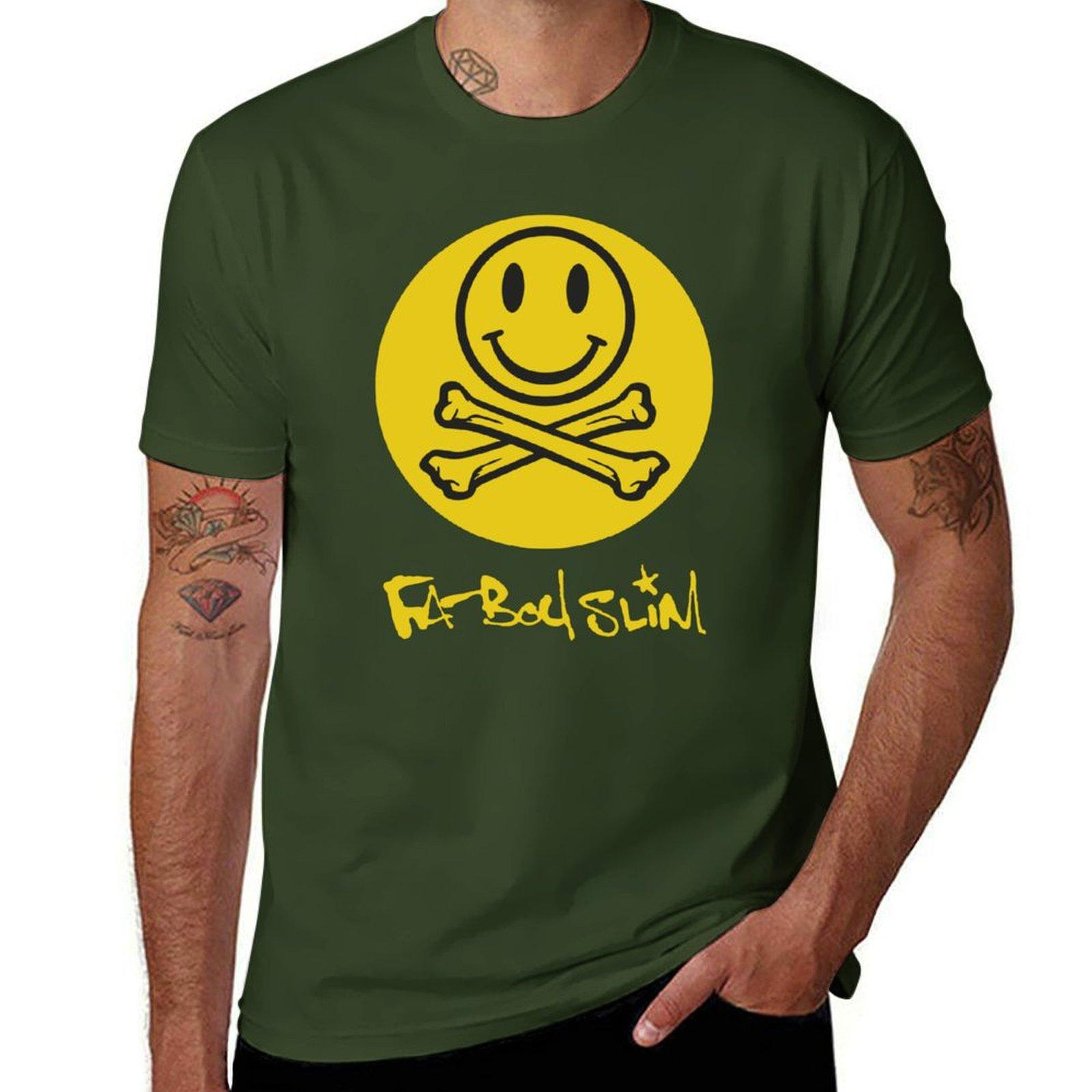 

Футболка Fatboy Slim для хлопчика оверсайз оверсайз хлопчики білі fruit of the loom чоловічі футболки 3XL