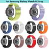 Nylon Watch Strap For Samsung Watch 8 Compatible Magic Tape Nylon Loop Band Classic Adjustable Strap for Smartwatches
