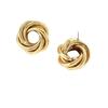 Light Luxury Irregular Earrings Temperament Ladies Ear Studs Simple Metal Round Earrings  Wedding