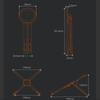 Bærbar Foldbar Skrivebords Notesbog Magnetisk Stand Aluminium Legering Tablet Holder Universel Mobiltelefon Holder Justerbar