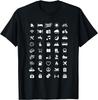 Reisicoon Taal - Spreek met Iconen! Grappig Backpacker T-shirt