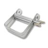 Silver Metal Paste Squeezer Durable Easy To Use Toothpaste Tube Squeezer Reasonable Easy To Store Hair Paste Squeezer Household