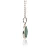 Natural Malachite Pendant, Men's Pendant, 925 Sterling Silver Pendant, Gemstone Pendant, Mens Jewelry, Gift For Him
