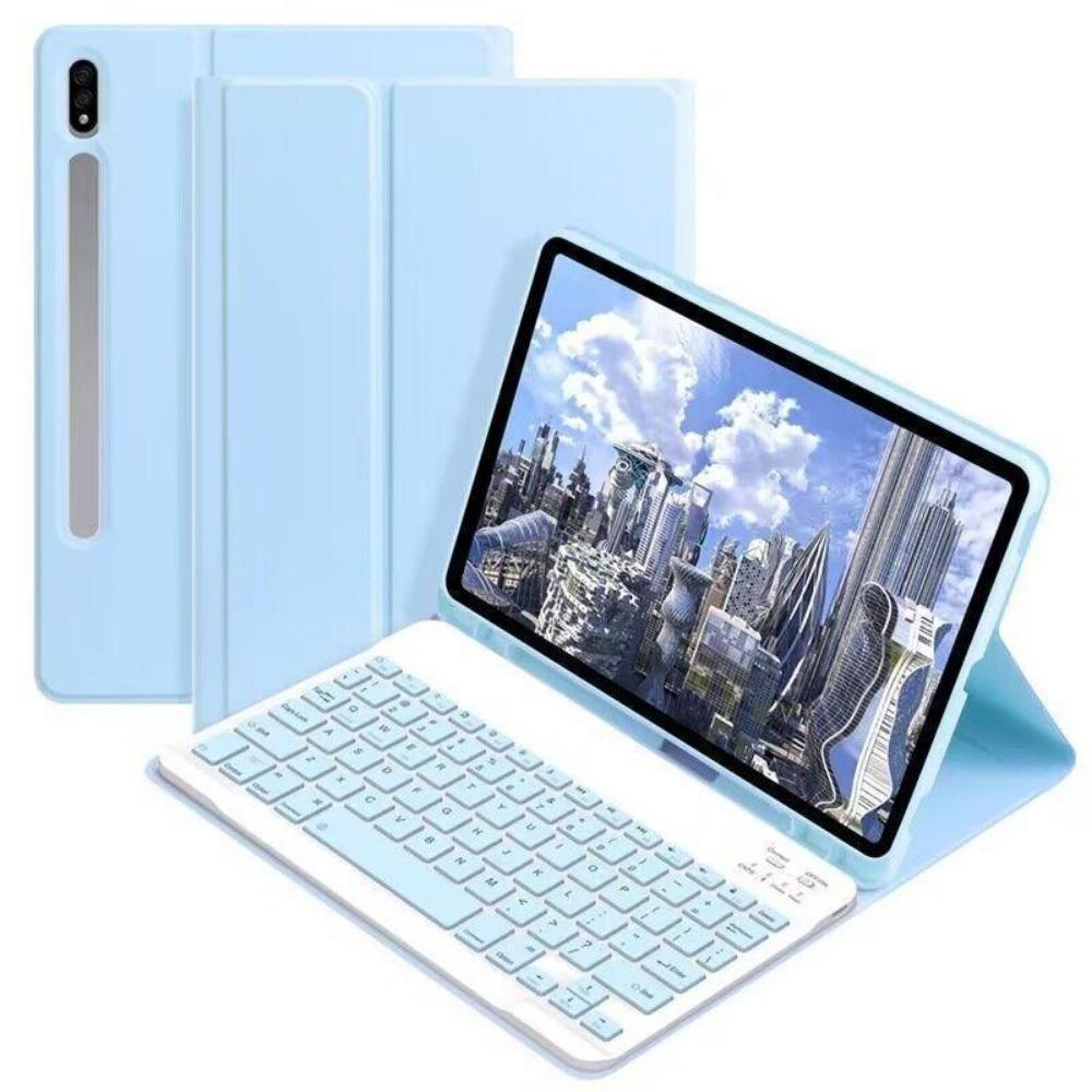 Bluetooth Keyboard Case for Galaxy Tab S9 Ultra Slim Lightweight Protective Cover with Wireless Keyboard