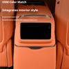 Fit For LYNK & Co 900 Specialized Rear Refrigerator Panel Anti Kick Pad Leather Sticker Protective Cover Interior Decoration