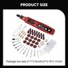 Mini Cordless Pen Rotary Tool for Drilling Grinding Polishing Red