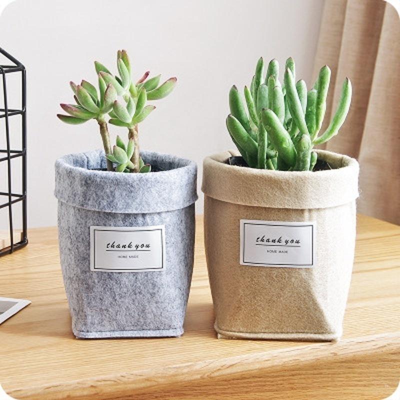 Flower Desktop Storage Basket Sundries Storage Box Small Cute Table Storage Basket  Storage Bags Org
