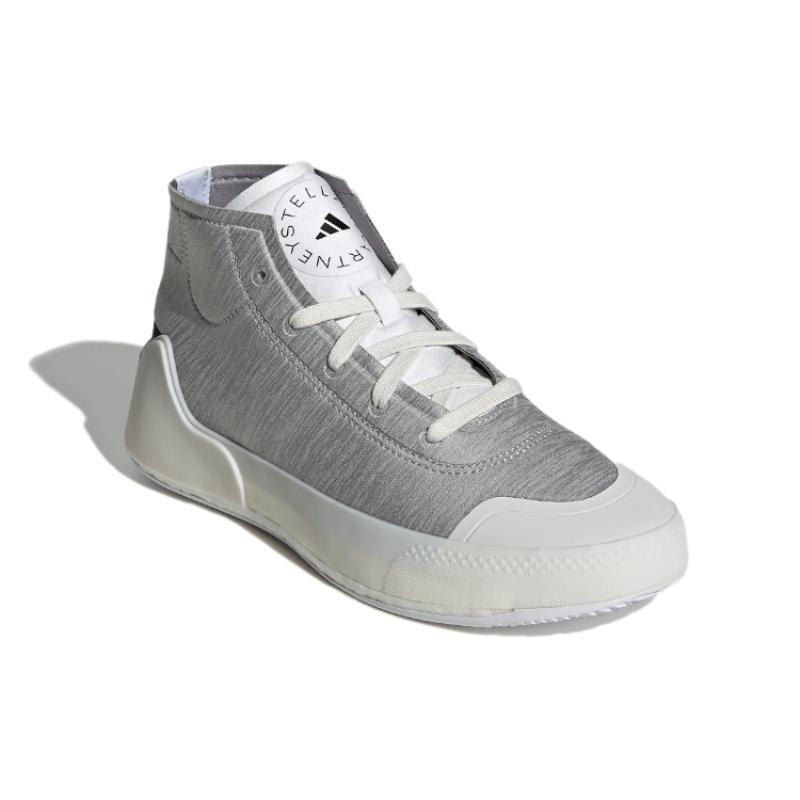 Adidas Treino Mid Heather X Stella McCartney 'Dark Gray White' Women's Sneakers GY0460