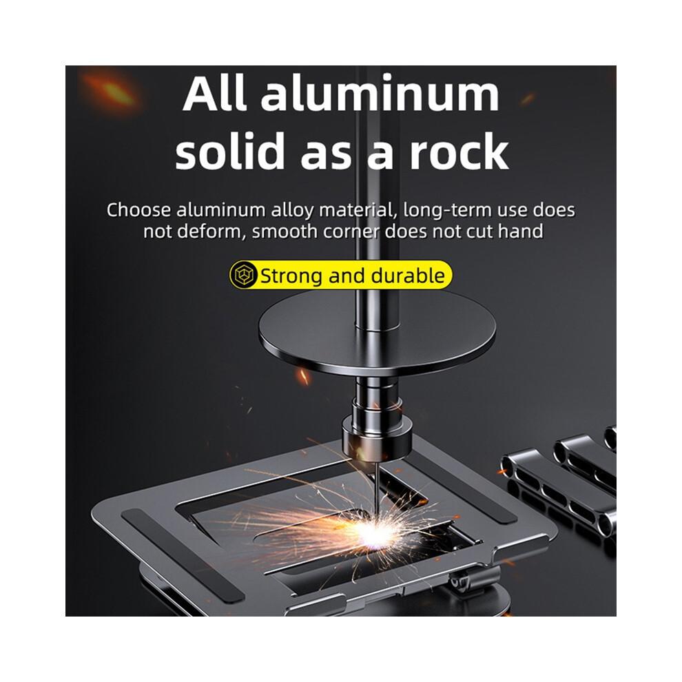 Adjustable Laptop Stand Aluminium Foldable Holder Portable Notebook Tablet for Air Pro