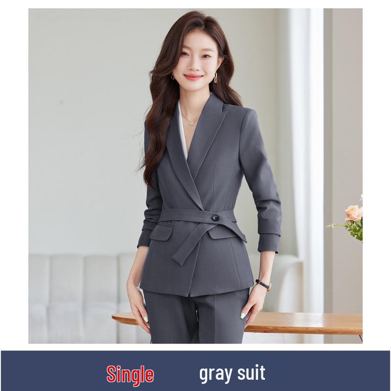 2024 Autumn/Winter Women's Versatile Professional Suit Set with Blazer